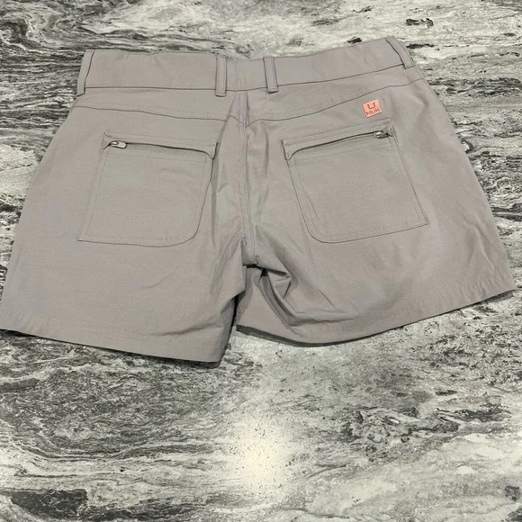 Huk Gray Performance Shorts - Picture 4 of 4